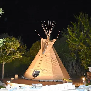 Tente de luxe Nuit En Cheyenne Tipi à 500m De La, Cancale